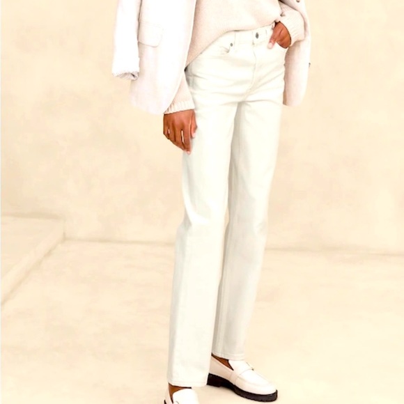 Banana Republic High Rise Straight Jeans NWOT - Picture 2 of 9